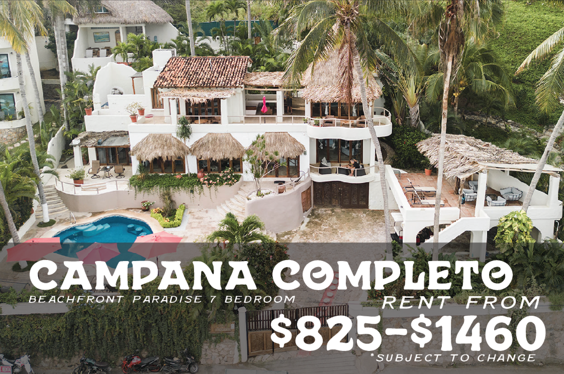 Casa Campana Completo 6 or 7 bed